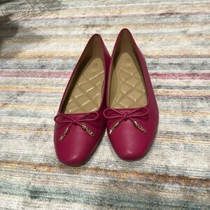 Pink Michael Kors Flats
